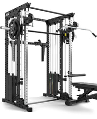 ATX® Multi Smith Rack - Höhe 195 cm - 2 × 100 kg mit Hantelbank