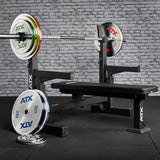 ATX® Bench Press 700 mit Langhantelstange und Hantelscheiben