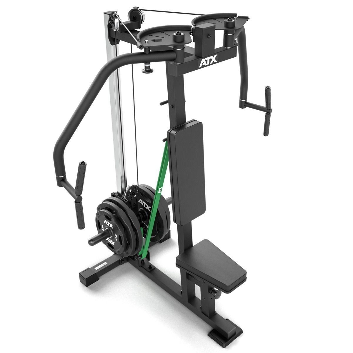 ATX® Butterfly Machine - Reverse 3025 mit Widerstandsband von oben