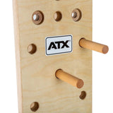 ATX® Pegboard - Kletterbrett mit Klarlack versiegelt