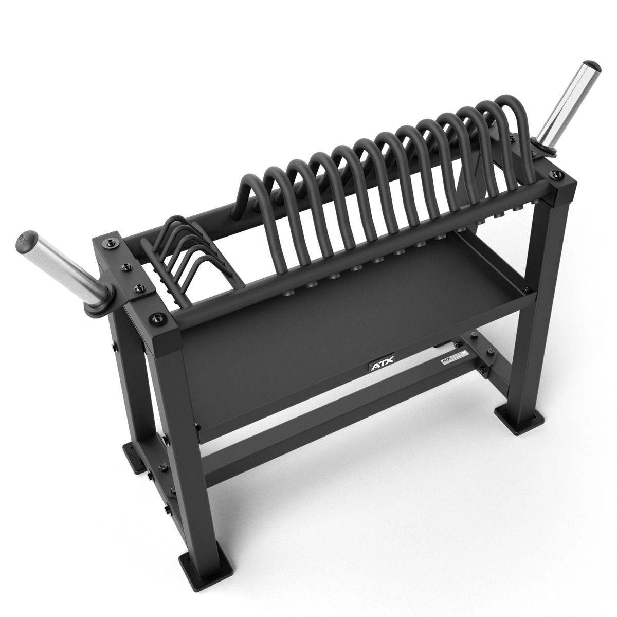 ATX® Hantelscheibenständer Ansicht von oben