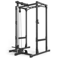 ATX® Power Rack 510 - mit Plate Load Latzug Ansicht hinten