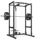 ATX® Power Rack 510 - mit Plate Load Latzug inklusive Hantelscheiben und Hantelstange