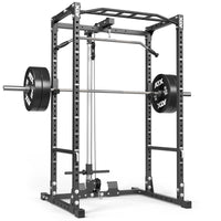 ATX® Power Rack PRX-510-XS mit Latzugstation Plate Load - Höhe 198 cm