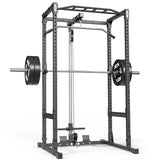 ATX® Power Rack 520 mit Latzug LTO-520 Plate Load inkl. Hantelstange