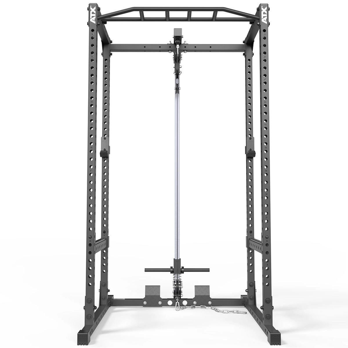 ATX® Power Rack 520 mit Latzug LTO-520 Plate Load Frontansicht