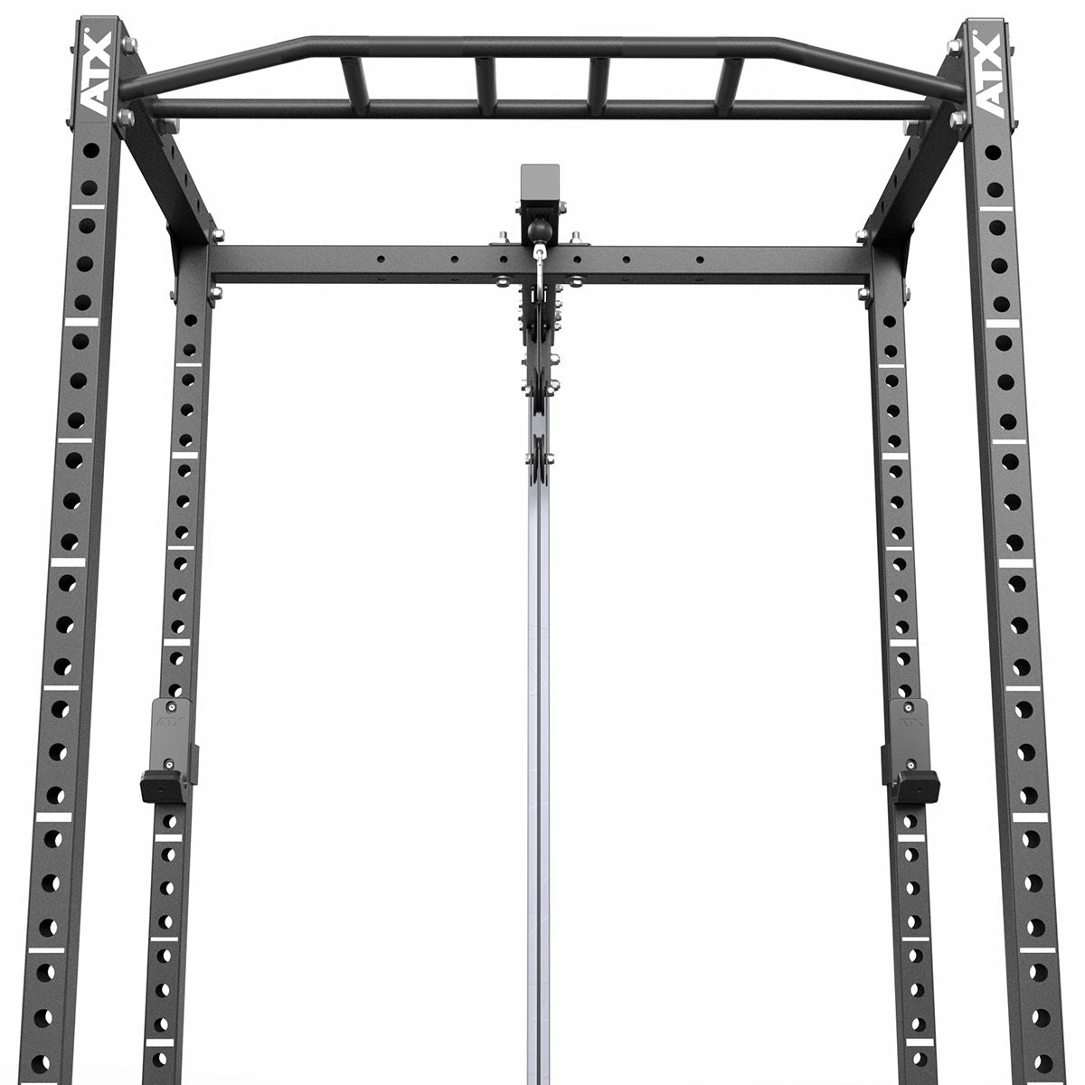 ATX® Power Rack PRX-520-XS mit Plate Load Latzug - Höhe 215 cm Latzug