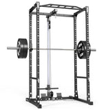 ATX® Power Rack PRX-520-XS mit Plate Load Latzug - Höhe 215 cm inkl. Zubehör