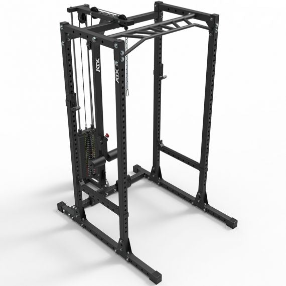 ATX® Power Rack PRX 650 mit Kabelzug Steckgewichte