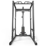 ATX® Power Rack PRX-780 mit Latzug - 125 kg Steckgewichte Frontansicht