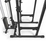 ATX® Power Rack PRX-780 mit Latzug - 125 kg Steckgewichte Notablagen