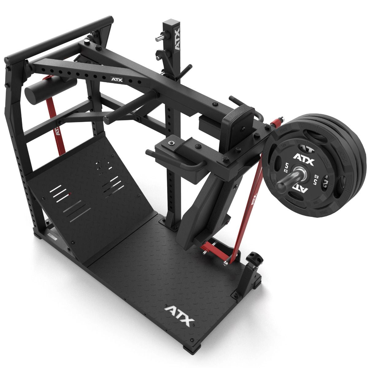 ATX® Pendulum Squat - Kniebeugemaschine mit Widerstandsband
