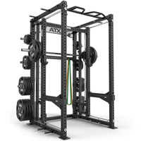 ATX® Power Smith Rack - Fahrbare Multipresse inkl. Hantelscheiben