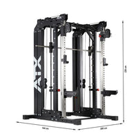 ATX® Smith Machine 760 - Steckgewichte Maße: Breite: 200 cm; Tiefe: 144 cm; Höhe: 230 cm