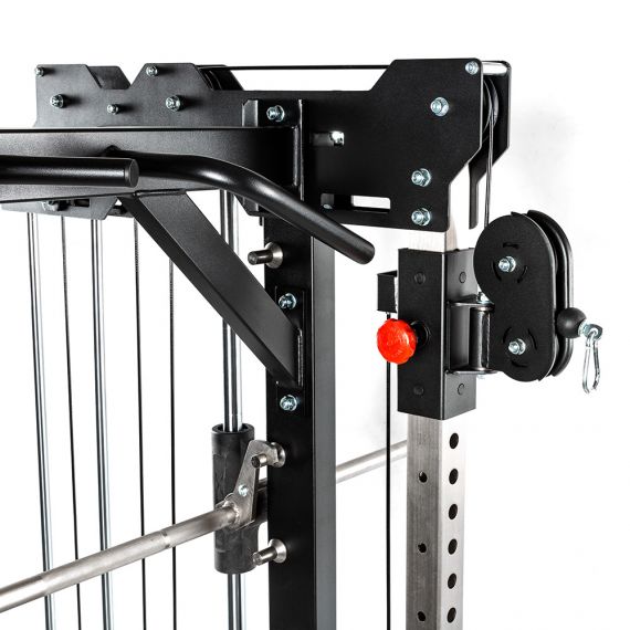 ATX® Smith Machine 760 - Steckgewichte Führungsstangen aus gehärtetem 30 mm Rundstahl 