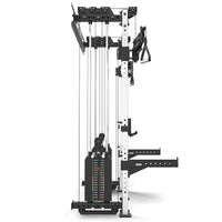 ATX® Half Rack Wall - Kabelzug Ansicht von der Seite