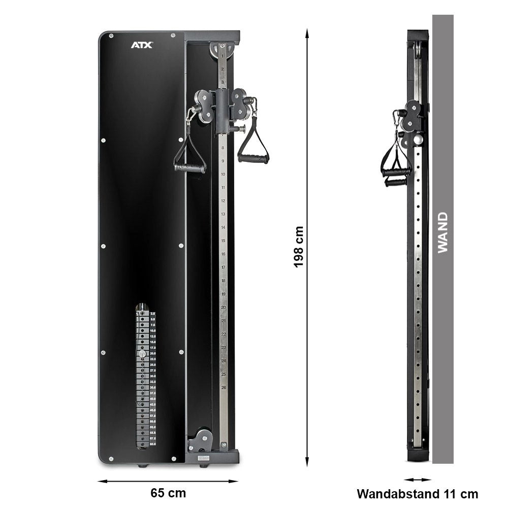 ATX® wall pull station - cable pull - single