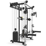 ATX® Rack-Zugstation inkl. Multipresse zur Wandbefestigung Seitenansicht