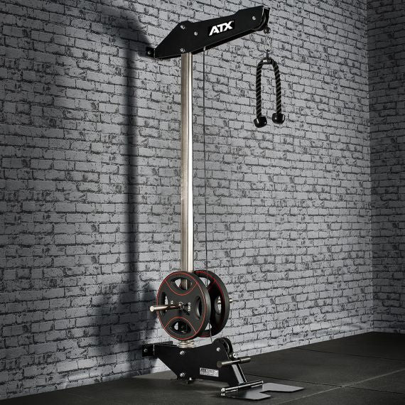 ATX® Lat Pulldown - Wall Pulldown Station - Plate Load
