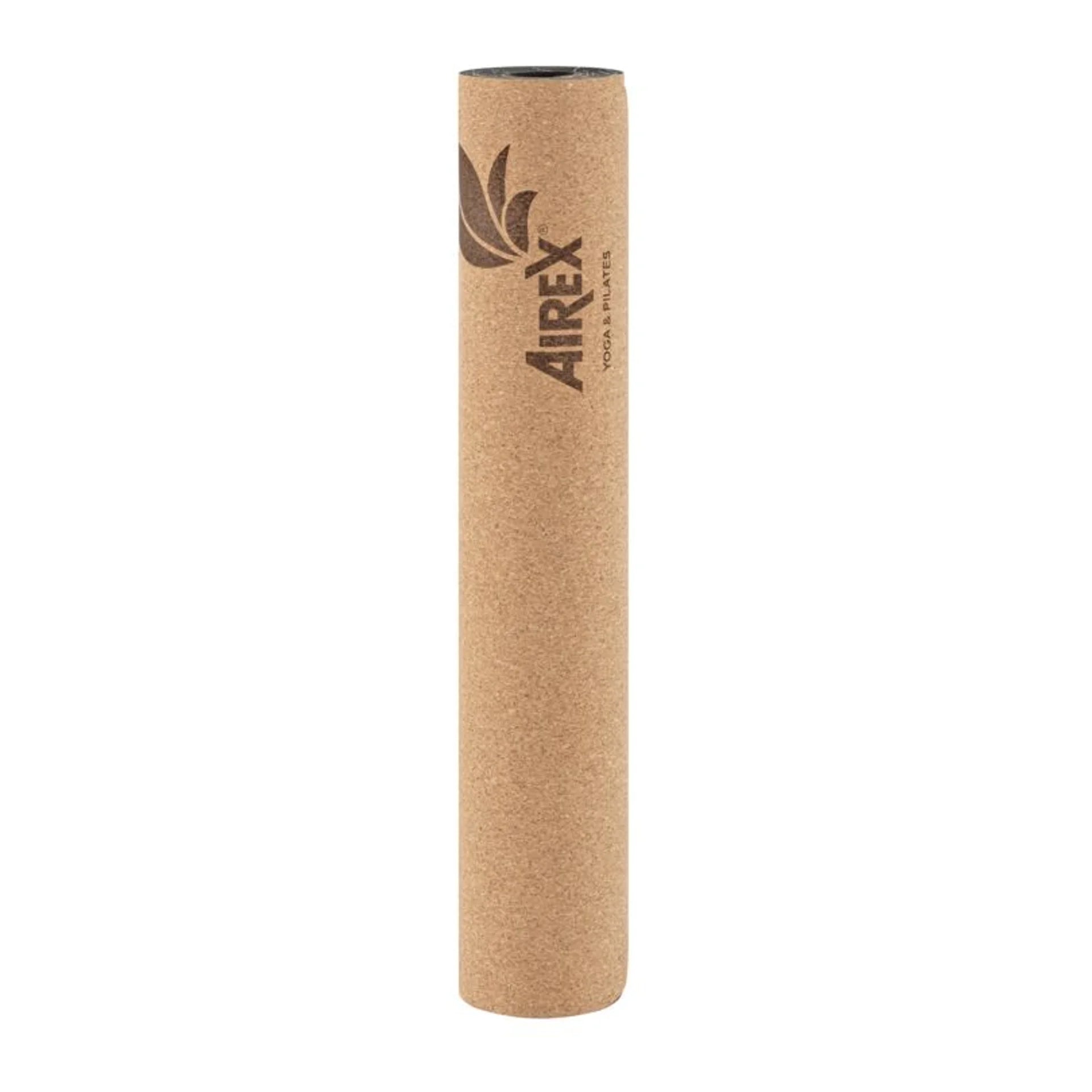 AIREX® Yogamatte Eco Cork 183 x 61 cm zusammengerollt