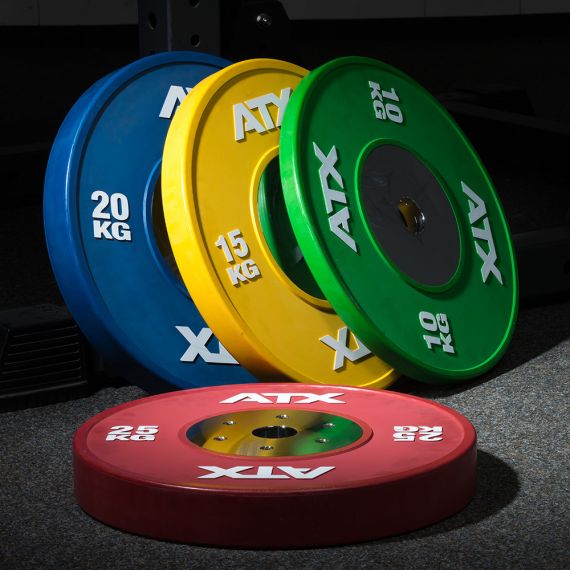 ATX® HQ-Bumper Plates Hantelscheiben 50 mm - 10 bis 25 kg