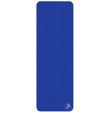 Gymnastikmatte 180 cm x 60 cm blau