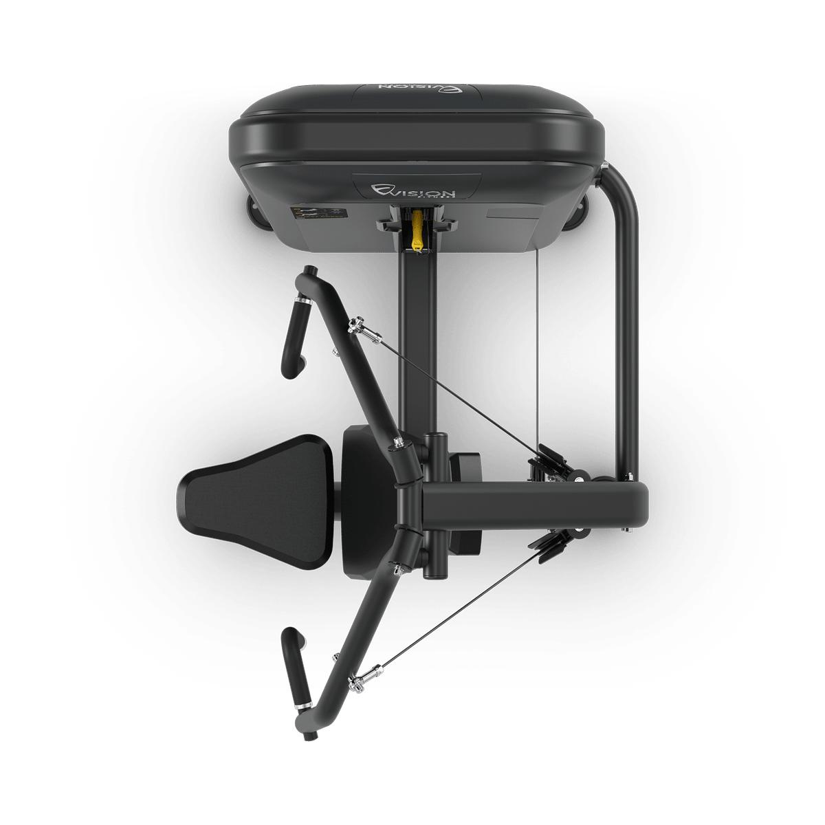 Brustpresse Stack Weight - Vision Fitness von oben