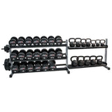 Build your Rack- Modulares Rack-System SEMI-PRO 400 - die ideale Ablage für Kurzhanteln und Kettlebell