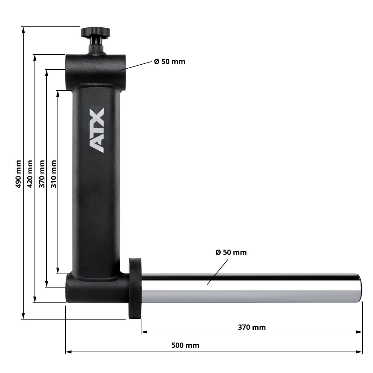 ATX® Camber Bar Attachment - 50 mm