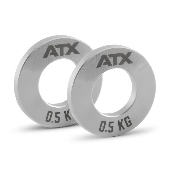 ATX® Mini Fractional Steel Plates 50 mm - Paar - 0,5 kg