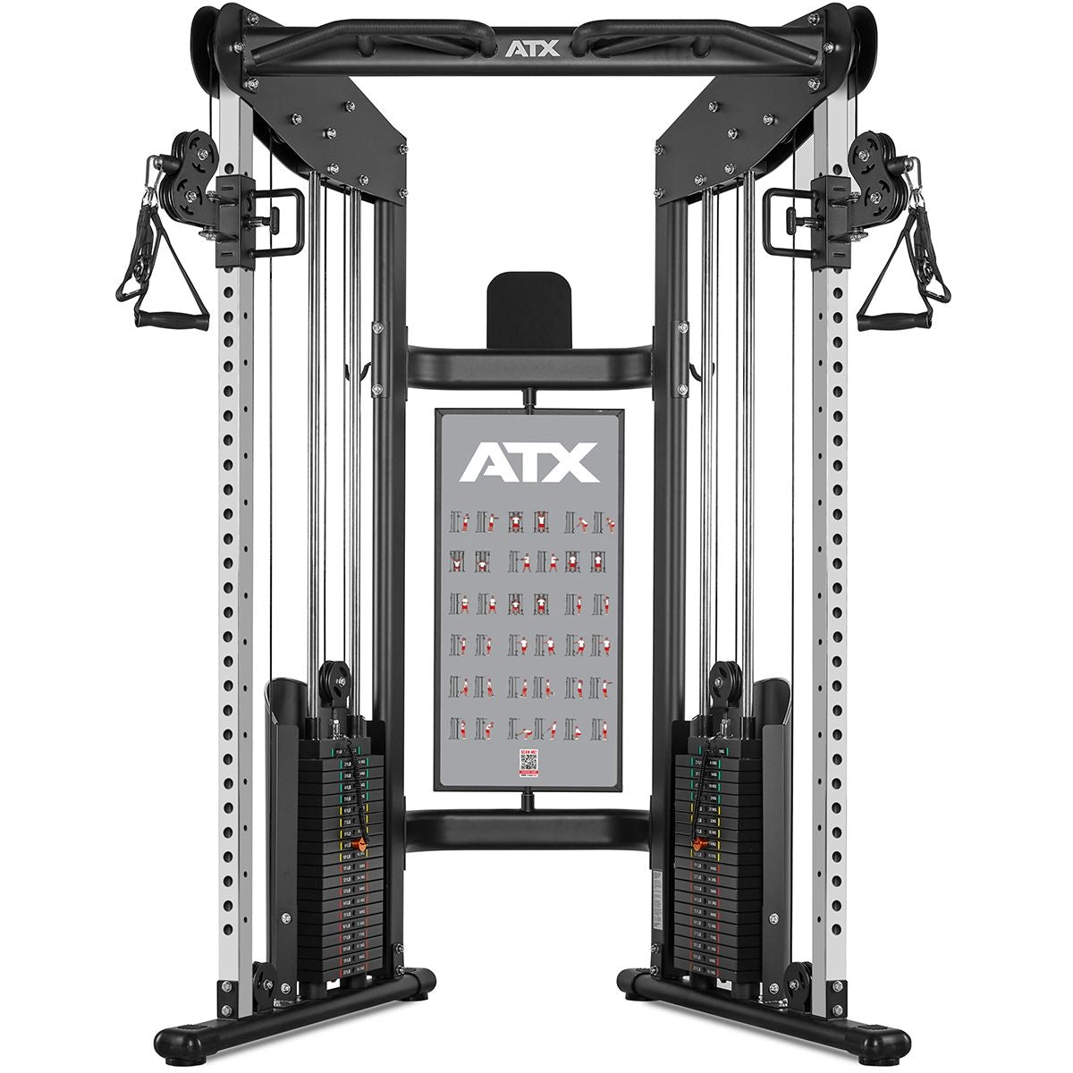 ATX® Dual Pulley Kabelzug - 2 x 90 kg