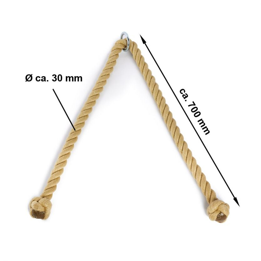 Rope natural – 150 cm – training rope