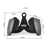 ATX® Foam Grip Rudergriff eng 15 cm - outside Maße: Länge: 25 cm; Höhe: 15,5 cm; Griffdurchmesser: 30 mm