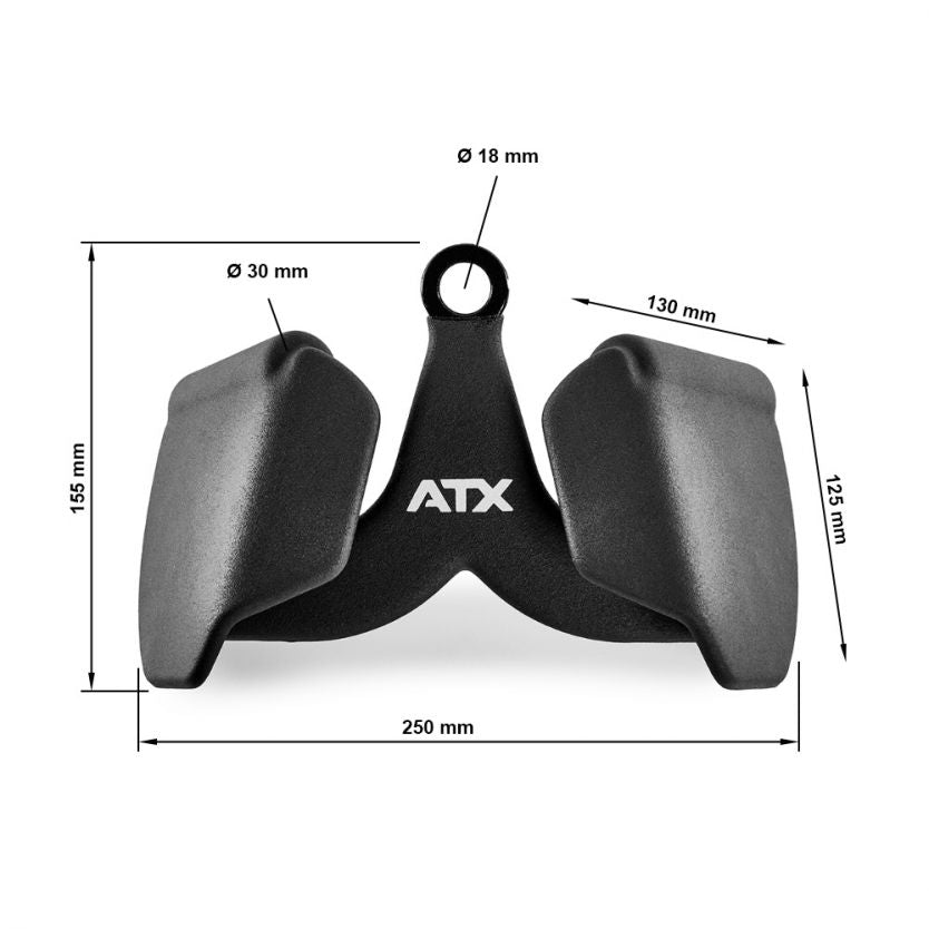 ATX® Foam Grip Rudergriff eng 15 cm - outside Maße: Länge: 25 cm; Höhe: 15,5 cm; Griffdurchmesser: 30 mm