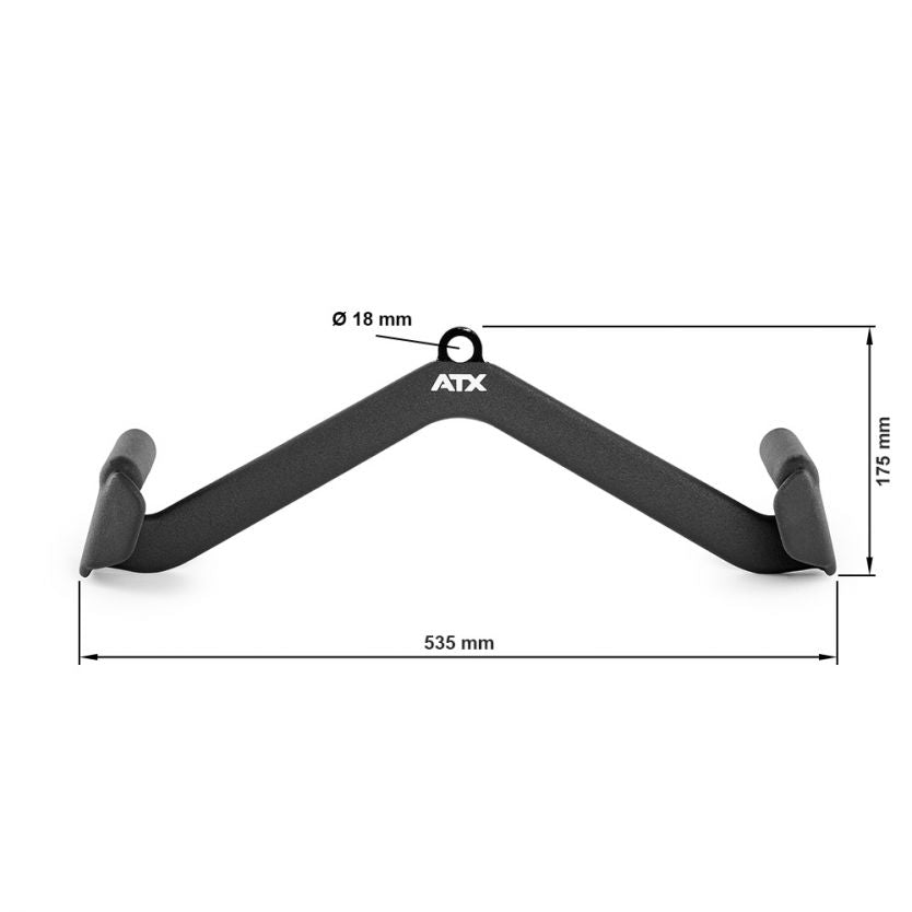 ATX® Lat Foam Grip 50 cm - Position outside Maße: Länge 53,5 cm; Höhe: 17,5 cm