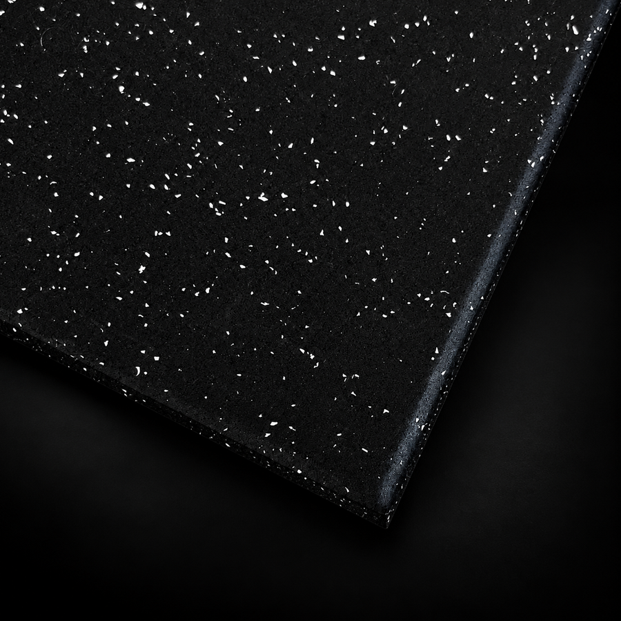 Set of 10 pieces - Stardust protective floor mat 5% EPDM overlayer 1000 x 1000