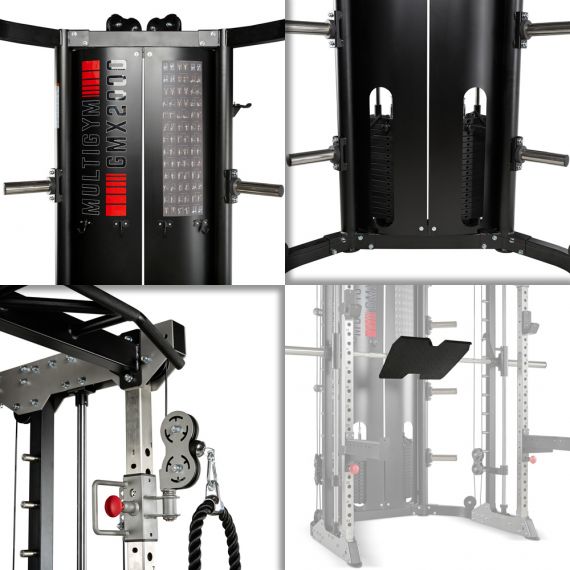 ATX® Multigym GMX 2000 2x90 Steckgewichte