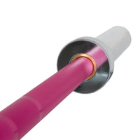 Technik Bar 7,5 kg - Pink - extra leichte Aluminium Hantel pink