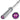 ATX® Weightlifting Womens Bar 15 kg - 201 cm