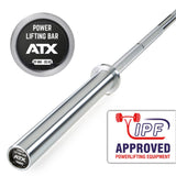 ATX® Warrior Power Bar - Hartverchromung - IPF zertifiziert