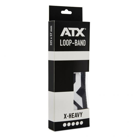 ATX® Loop Band - Widerstandsbänder in 5 Zugkraftstärken weiß