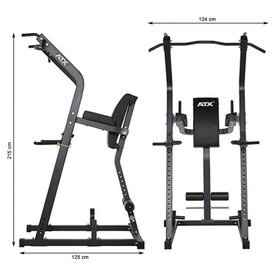 ATX® Multi Tower Fitness Tree Maße