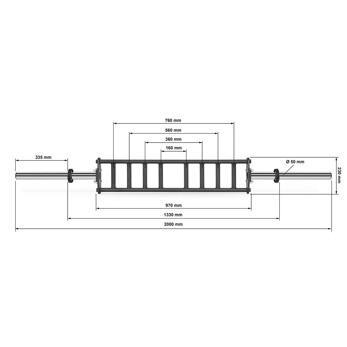 parallel bar 50 mm