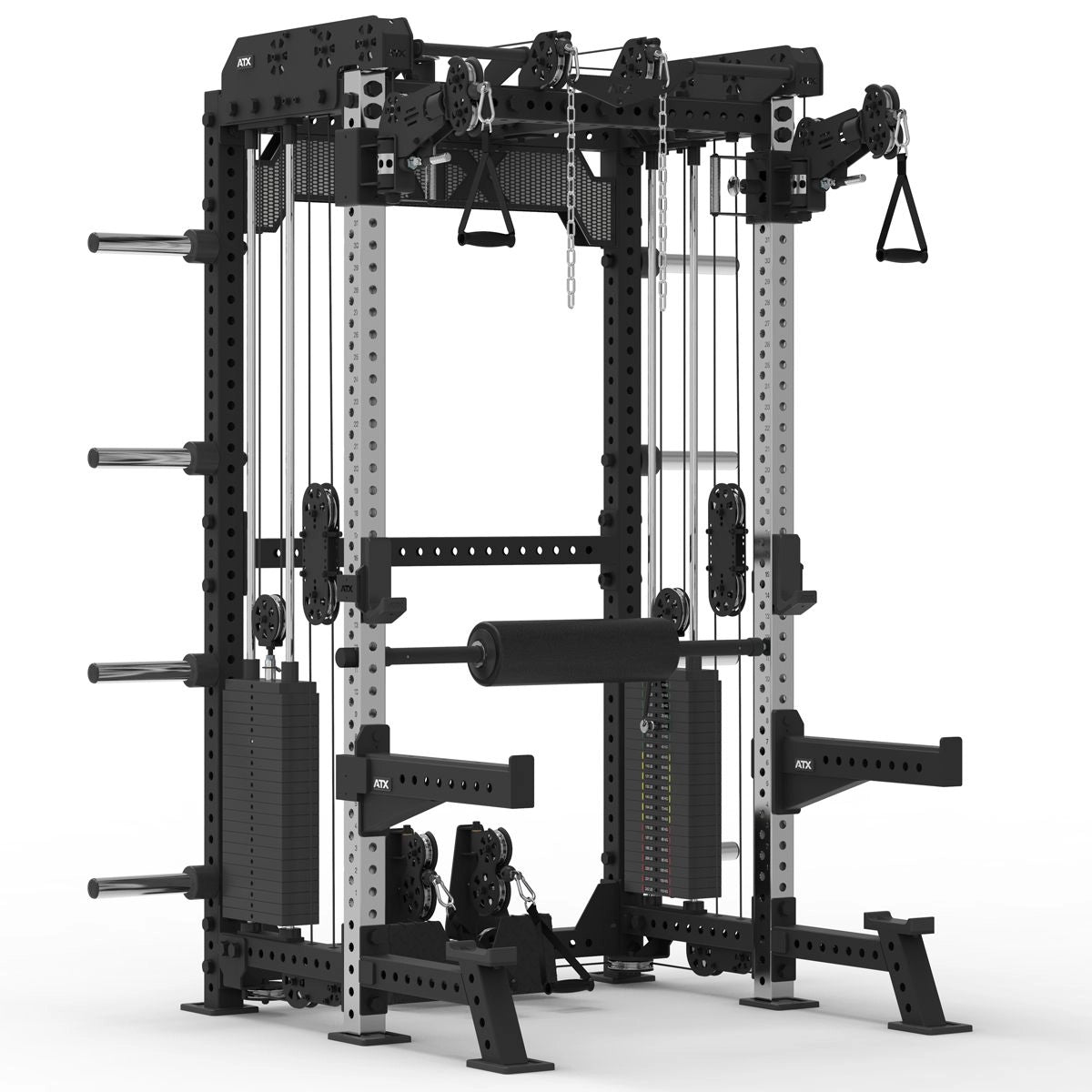 ATX® Multi Pull Half Rack with 2 x 110 kg weights 