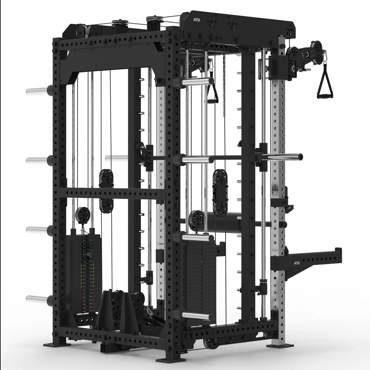 ATX® Multi Pull Smith Rack Ansicht von hinten