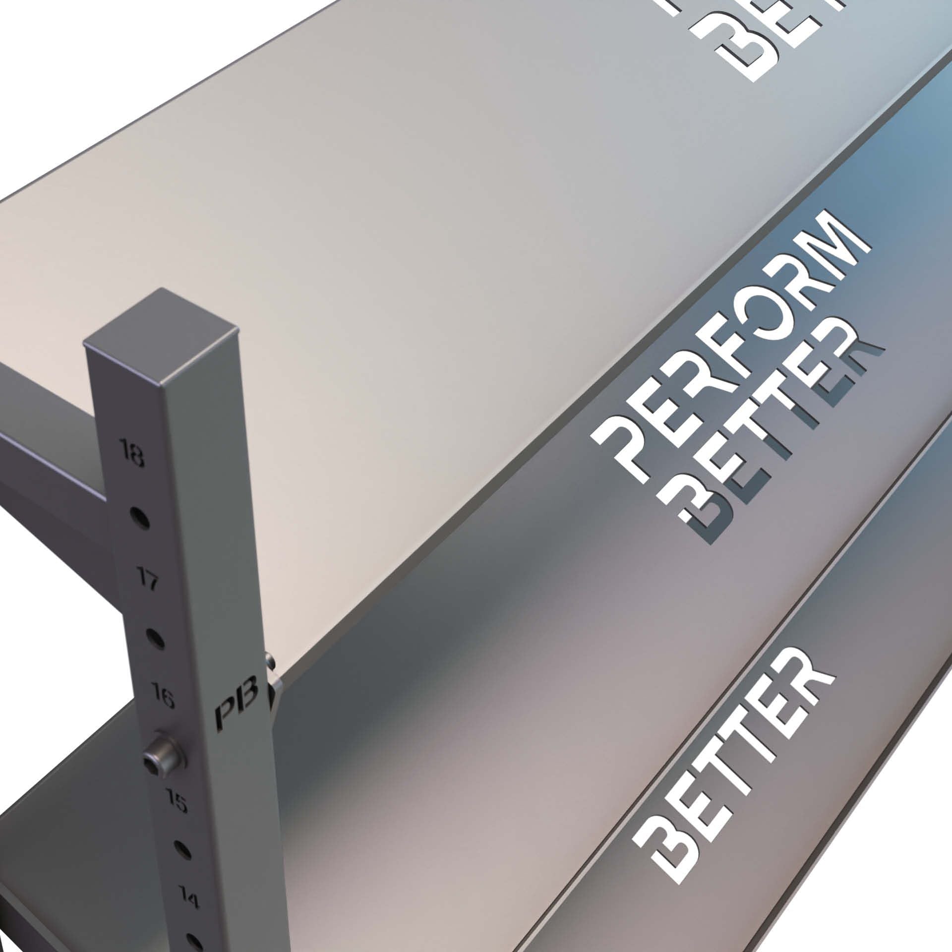 Ablageblech ideal für Hexagon Hanteln