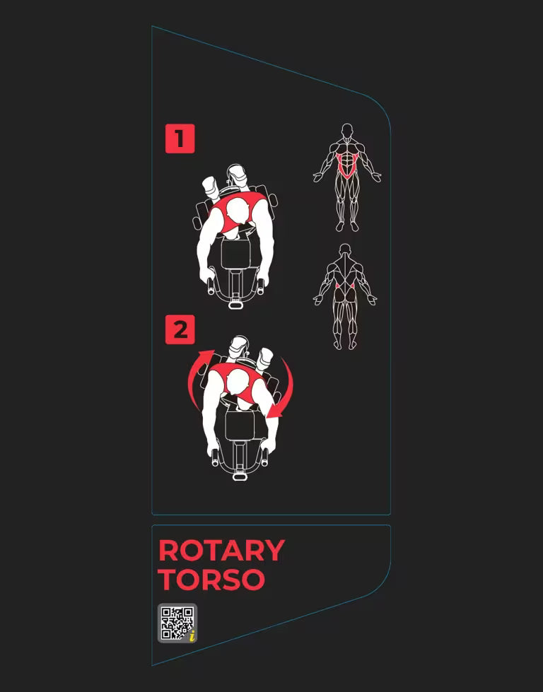 Rotary Torso Machine Stack Weight - Vision Fitness