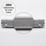 Rändel-Musterkoffer - Your perfect Grip Knurling Typ 1.0 mm medium