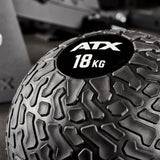 ATX® Power Slam Ball - 18 kg extra grobe Oberfläche -  sehr griffig und rutschsicher