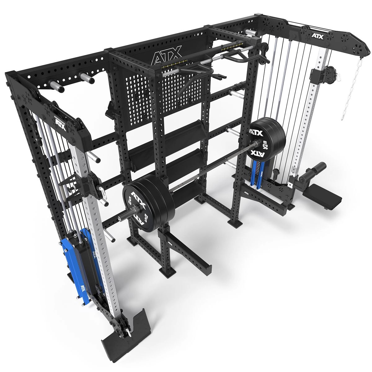 ATX® Multi Cable Rack & Storage Station - The Wall Schrägansicht